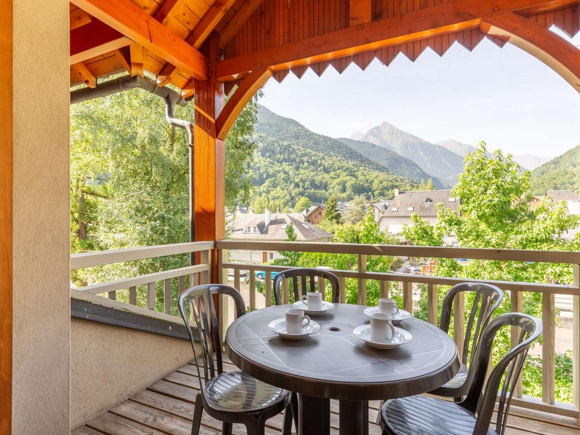 Appartement 10 Pers Avec Piscine, Sauna Et Parking En Centre-Ville De Saint-Lary-Soulan - Fr-1-296-394 Exterior foto
