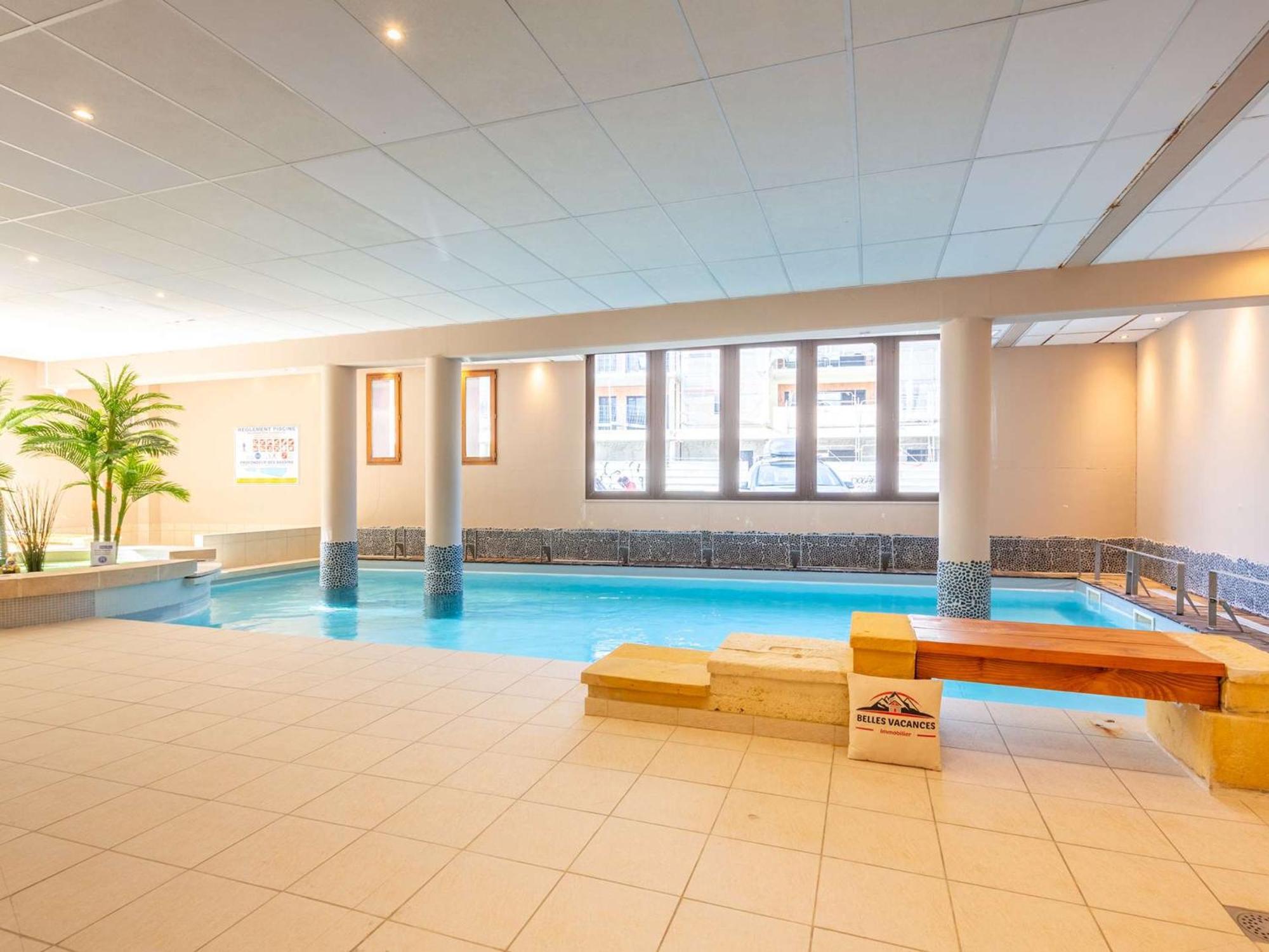 Appartement 10 Pers Avec Piscine, Sauna Et Parking En Centre-Ville De Saint-Lary-Soulan - Fr-1-296-394 Exterior foto